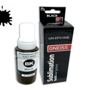 TINTA GNEISS SUBLIMACION NEGRO 100ml