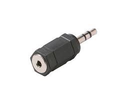 ADAPTADOR MINI PLUG 2.5(H) A 3.5(M)