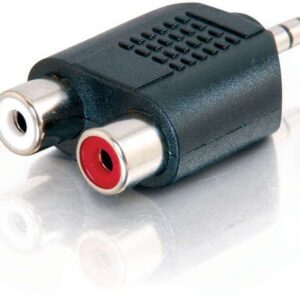 ADAPTADOR 3.5(M) A 2 RCA(H) STEREO