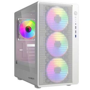 GABINETE SENTEY BACKFIRE BLANCO 4 FAN
