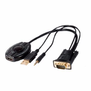 CONVERSOR VGA+PLUG A HDMI