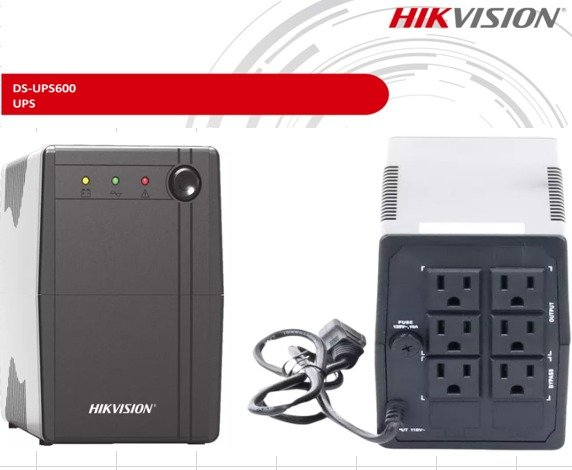 UPS HIKVISION DS 600VA - Imagen 2