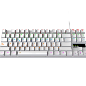 TECLADO NETMAK SKILL WHITE