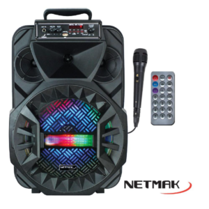 PARLANTE PORTATIL NETMAK NM-ATR BLUETOOTH