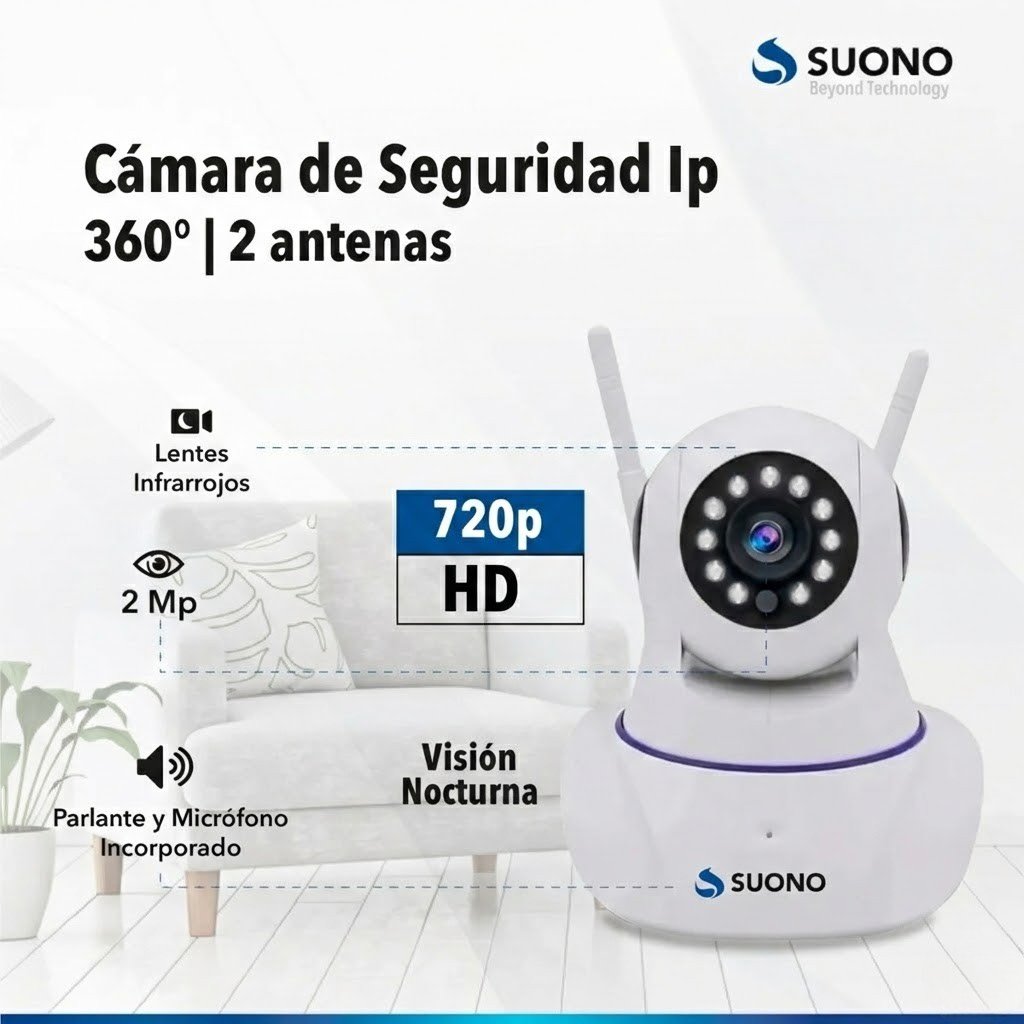 Camara IP Suono 2 Antenas - AYV0049 - Imagen 5