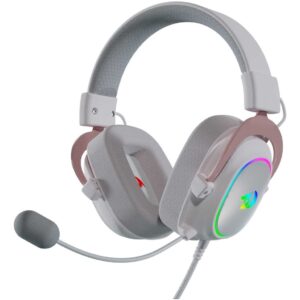 AURI REDRAGON GAMER ZEUS X H510 C/MIC. BLANCO H510W-RGB