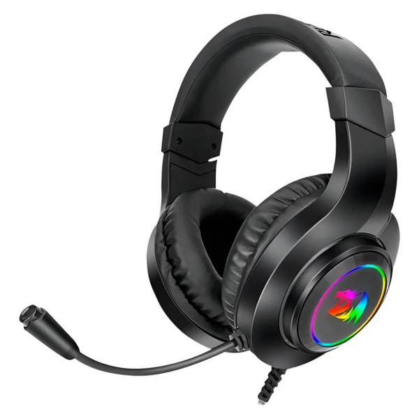 AURI REDRAGON HYLAS C/mic 3.5mm USB NEGRO RGB – H260-RGB