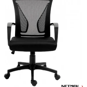 SILLA ERGONOMICA NETMAK NEGRA - NM-SERENA