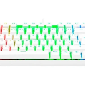 TEC Gamer Redragon Kumara RGB Blanco - K552W-RGB-SP