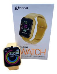 RELOJ SMART NOGA AMARILLO NG-SW04 AM