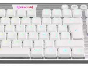 TEC GAMER REDRAGON HORUS FS BLANCO CABLEADO - K619W-RGB-SP