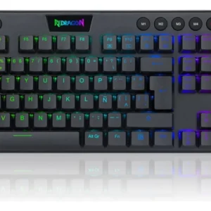 TEC GAMER REDRAGON HORUS FS WIRELESS RED SWITCHES - K618-RGB-SP RD