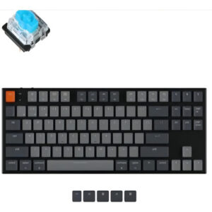 Teclado Keychron K3 Pro 75 Low Profile Mecánico Inalámbrico Bluetooth Black Blue Switch Gateron