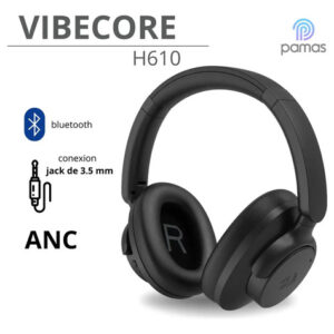 Auriculares Redragon Vibecore H610 ANC Bluetooth Grey